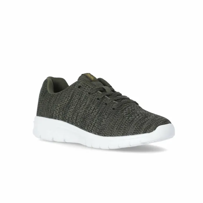 Rodan Memory Foam Trainers Khaki Men Trespass Casual Shoes