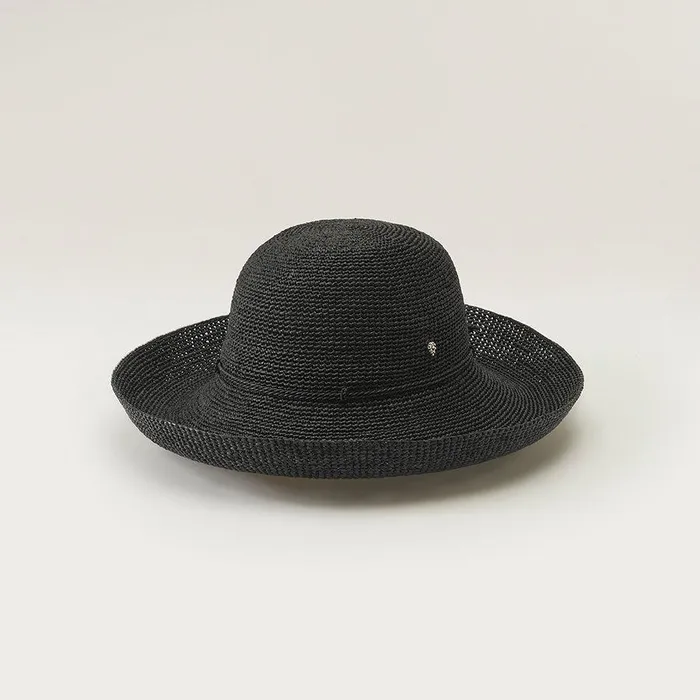 Round Crown Hats Helen Kaminski Provence 12 Charcoal