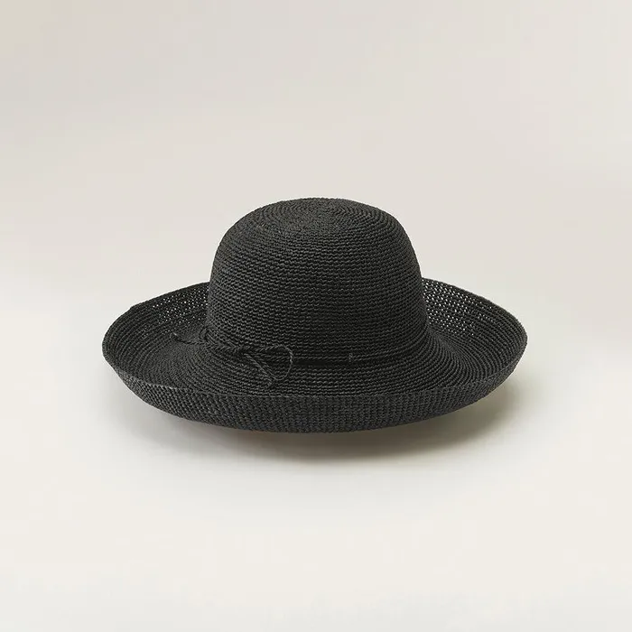 Round Crown Hats Helen Kaminski Provence 12 Charcoal
