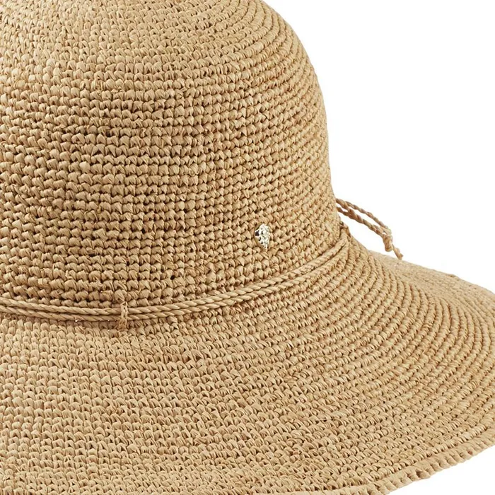 Round Crown Hats Helen Kaminski Tahani Nougat