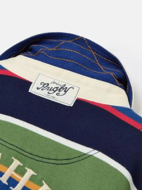Rugby Shirts Boys Joules Multi Stripe Rugby Shirt