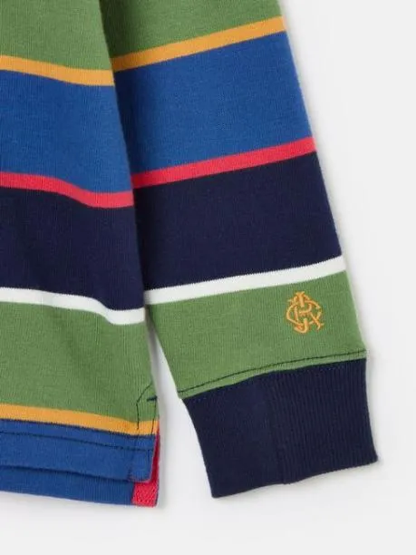 Rugby Shirts Boys Joules Multi Stripe Rugby Shirt
