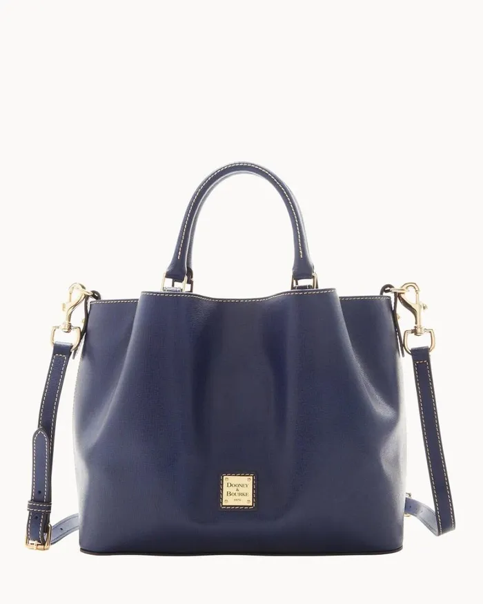 Saffiano Barlow Marine Women Dooney and Bourke Satchels