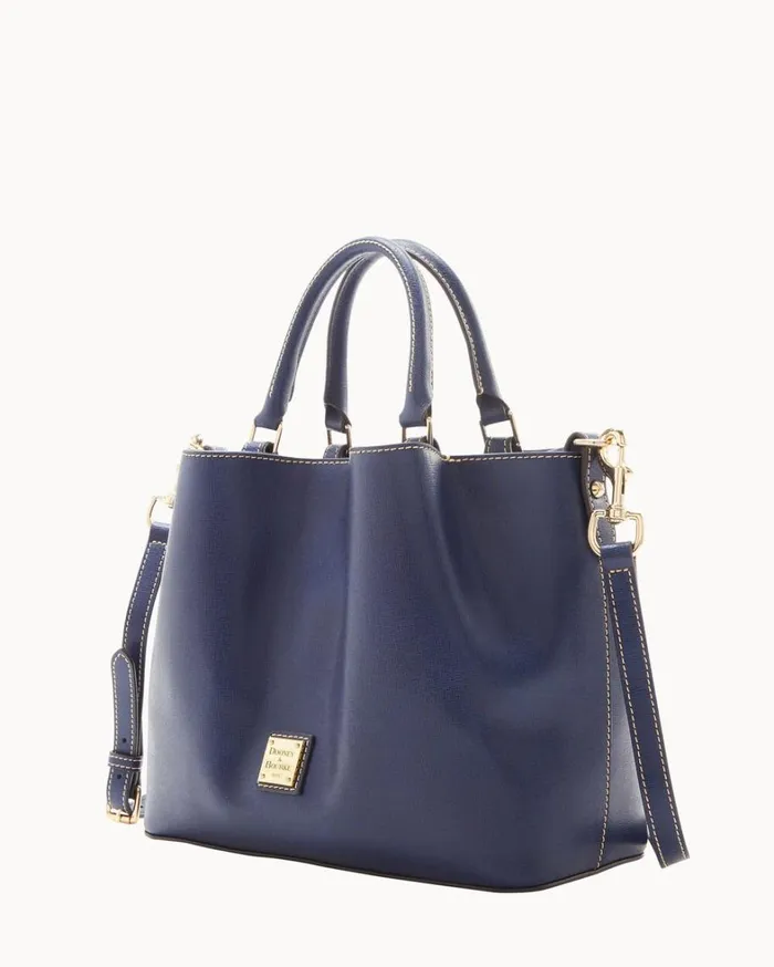 Saffiano Barlow Marine Women Dooney and Bourke Satchels