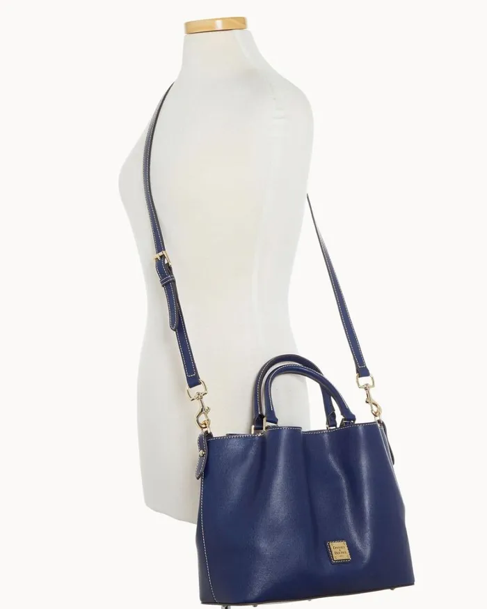 Saffiano Barlow Marine Women Dooney and Bourke Satchels