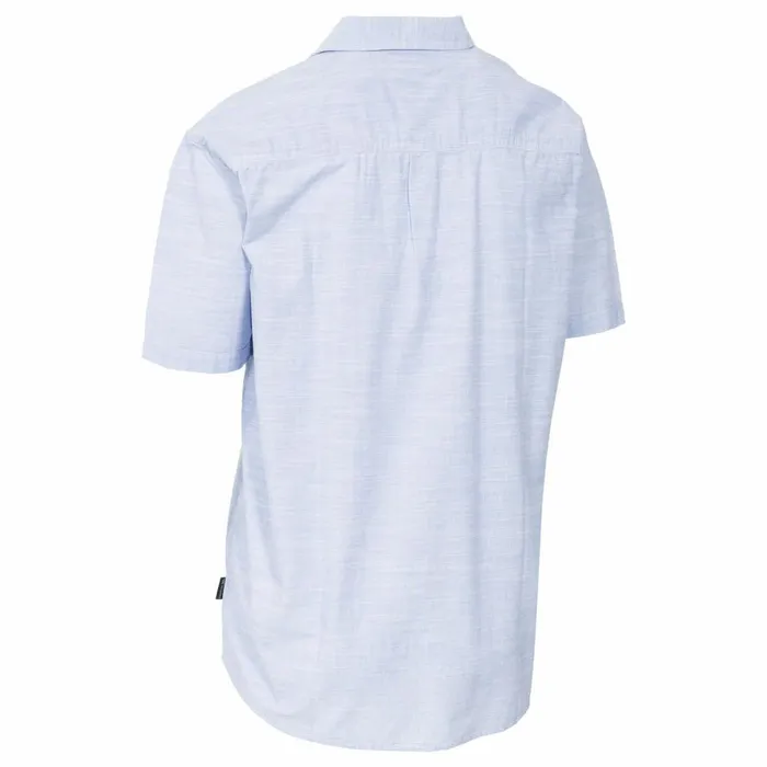 Saratov Short Sleeve Cotton Shirt Chambray Men Trespass Shirts