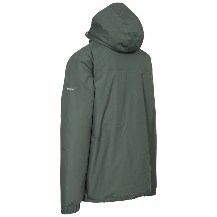Savio Insulated Windproof Waterproof Jacket Olive Men Trespass Waterproof Jackets