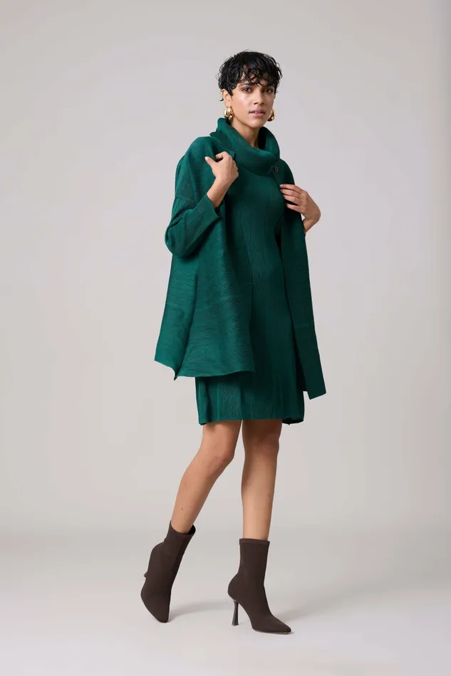 Scarlet Sage Dresses Morgan Overlay Dress 8211 Dark Green 8211 Women