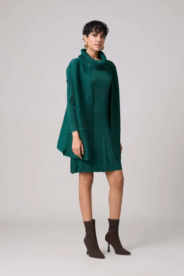Scarlet Sage Dresses Morgan Overlay Dress 8211 Dark Green 8211 Women