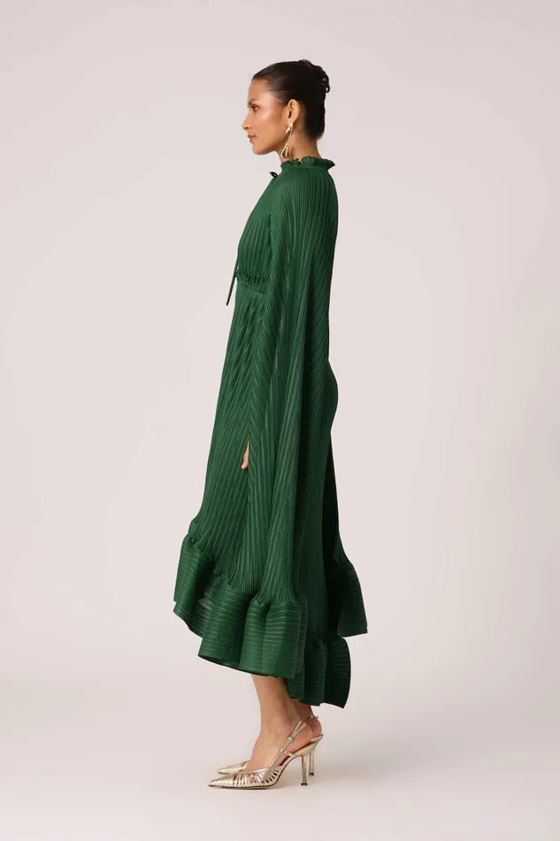 Scarlet Sage Dresses Tasmina Dress 8211 Dark Green 8211 Women