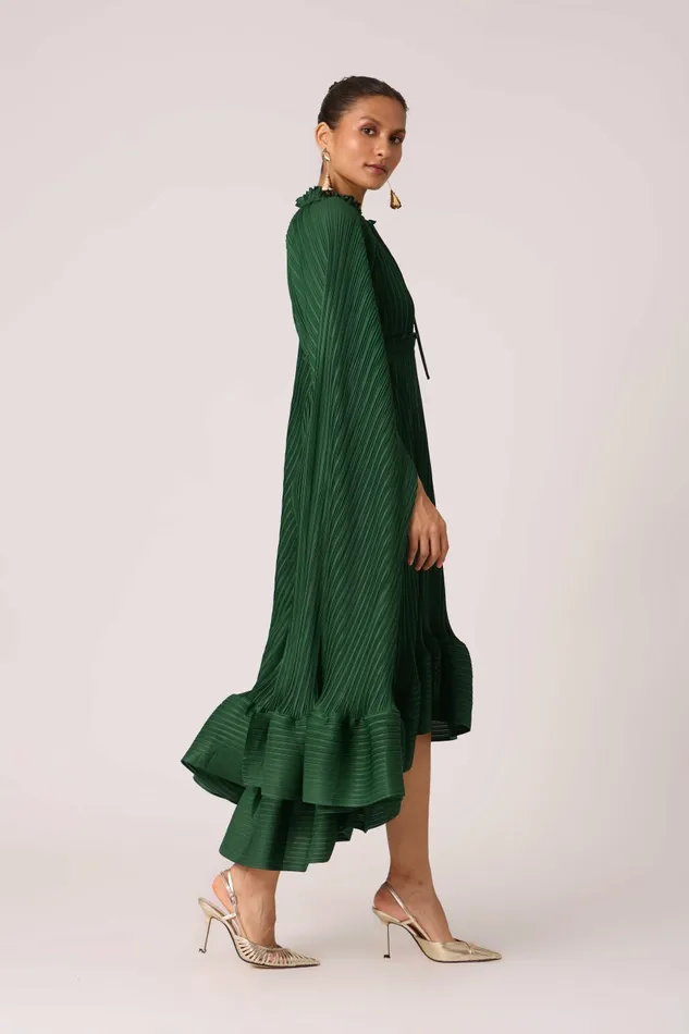 Scarlet Sage Dresses Tasmina Dress 8211 Dark Green 8211 Women