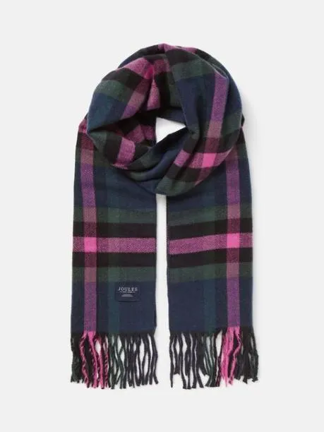 Scarves Women Joules Navy Scarf