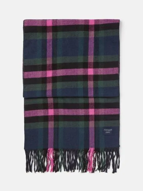Scarves Women Joules Navy Scarf