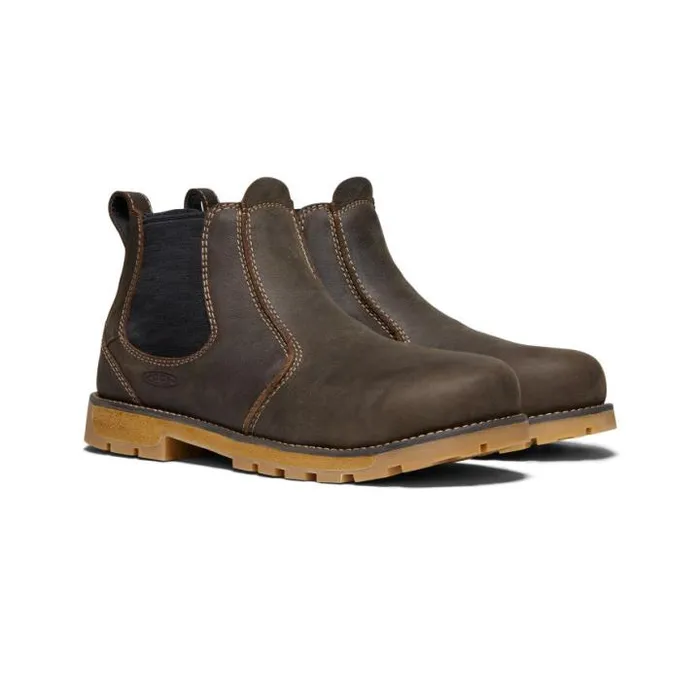 Seattle Romeo Aluminum Toe CASCADE BROWNGUM Men KEEN SlipOns