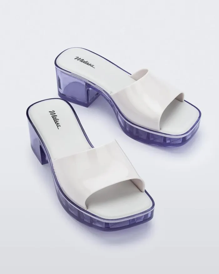 Shape Whiteclear Women Melissa Heels