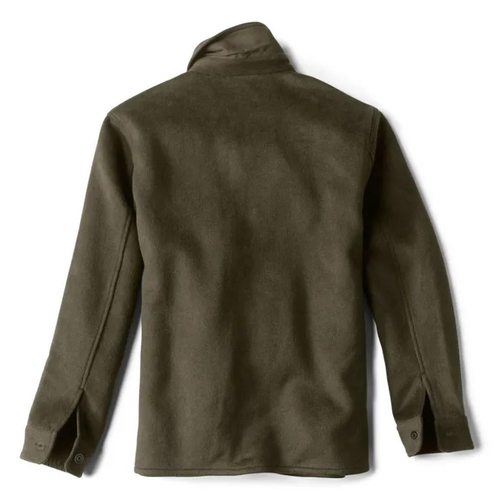 Shirts Men Orvis Wool Worker Shirt Jacket Olive