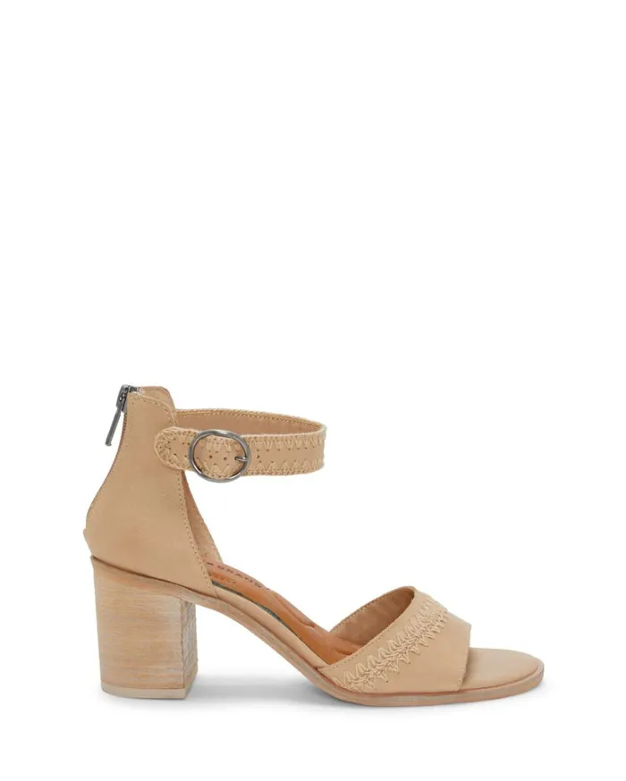 Shivona Heel Medium Beige Women Lucky Brand Shoes