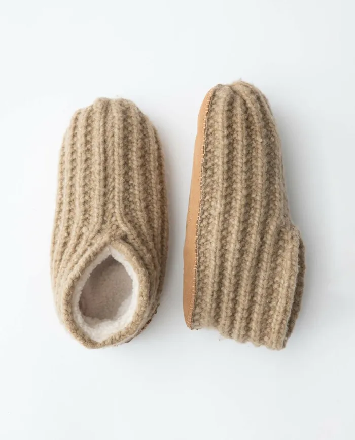 Shoes Women The Great The Bootie Slipper Camel