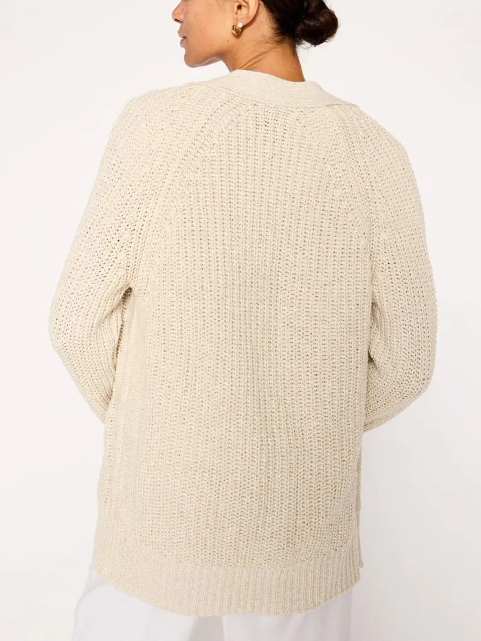 Shop Brochu Walker Cardigans The Jen Cardigan Ecru