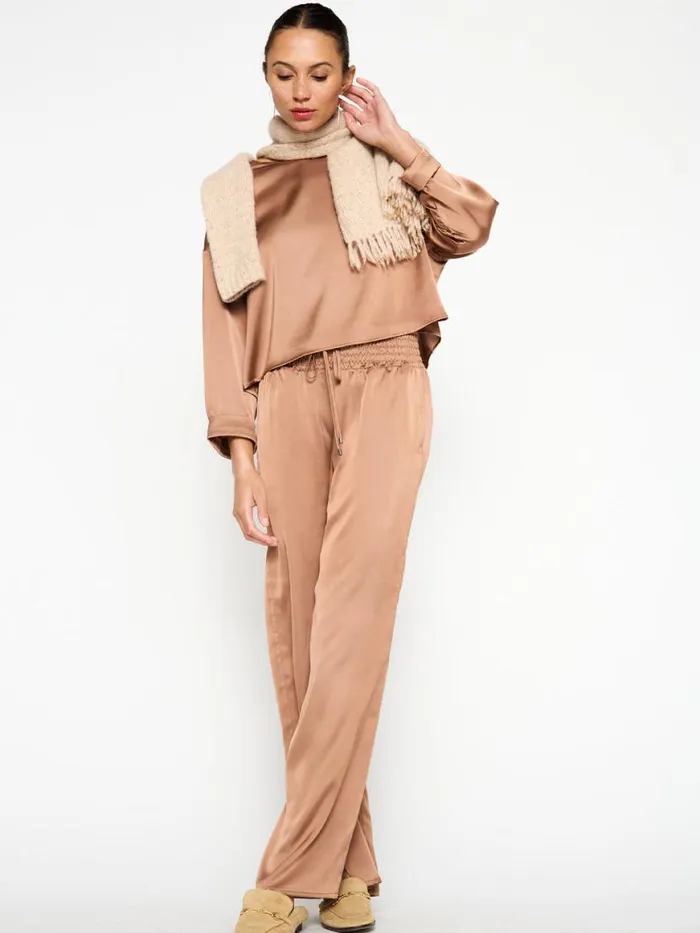 Shop Brochu Walker Tops The Dallas Blouse Miele