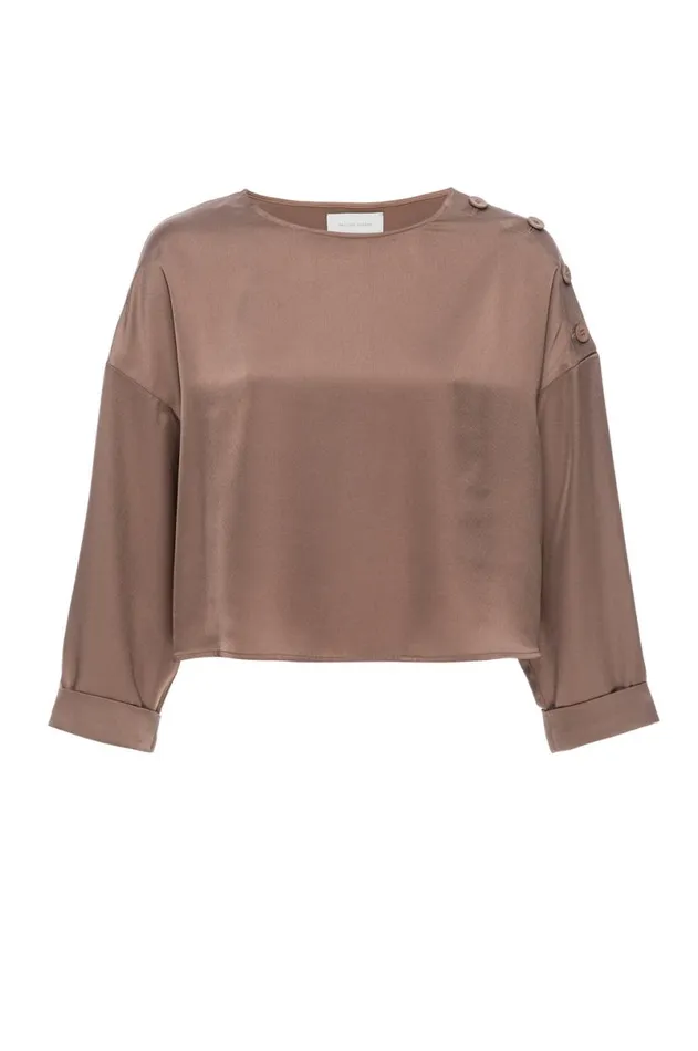 Shop Brochu Walker Tops The Dallas Blouse Miele