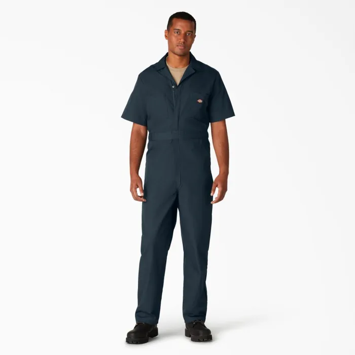 Short Sleeve Coveralls Dark Navy Dark Navy dn Men Dickies Painter Pants