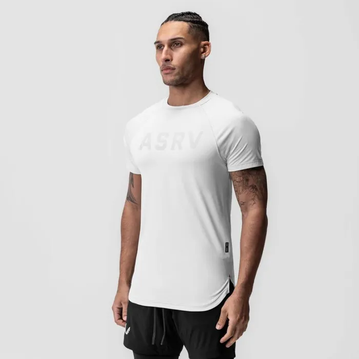 Short Sleeves Men ASRV AeroSilver Established Tee White 034asrv034