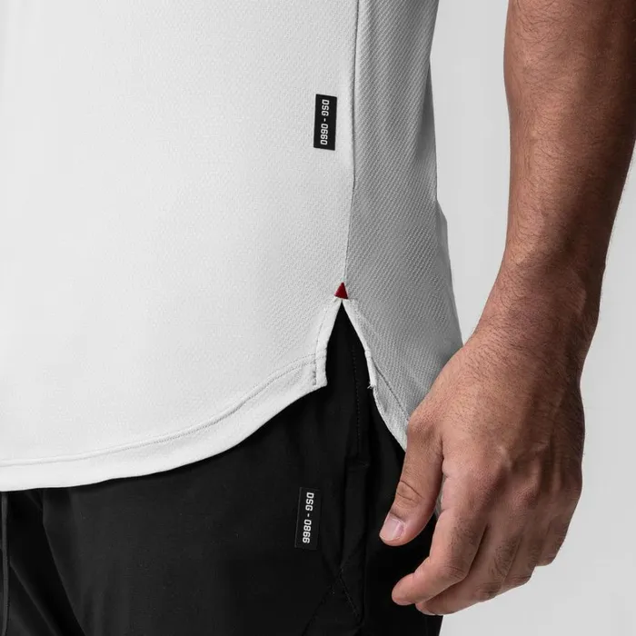 Short Sleeves Men ASRV AeroSilver Established Tee White 034asrv034