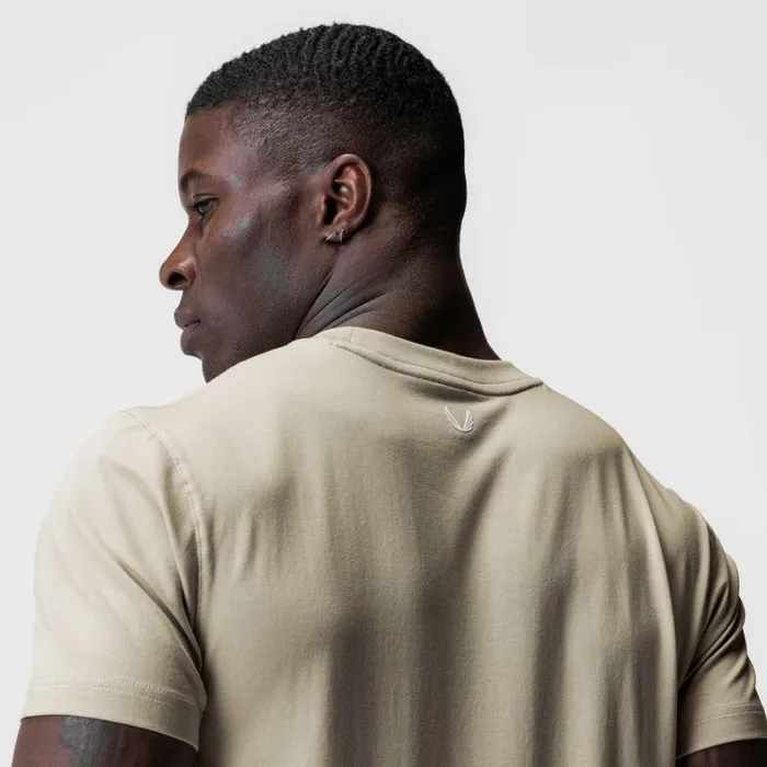 Short Sleeves Men ASRV Supima Essential Tee Sand Smoke