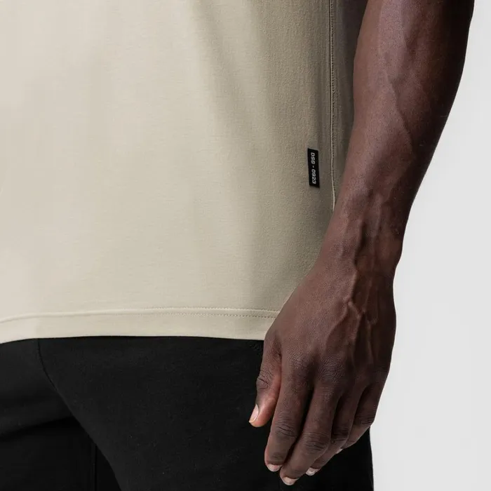 Short Sleeves Men ASRV Supima Essential Tee Sand Smoke