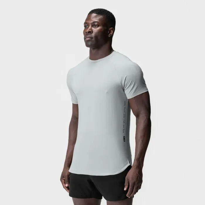 Short Sleeves Men ASRV Supima Established Tee Slate Grey