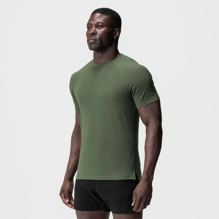 Short Sleeves Men ASRV Supima Fitted Tee Olive