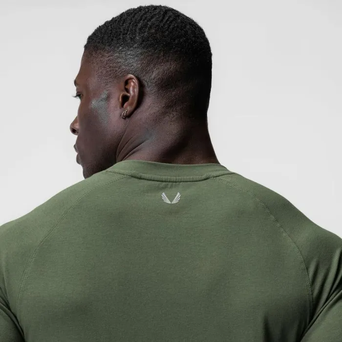 Short Sleeves Men ASRV Supima Fitted Tee Olive