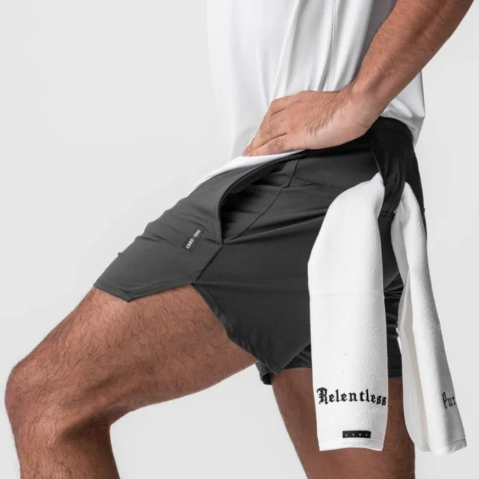 Shorts Men ASRV AeroSilver 5034 Linerless Short Space Grey