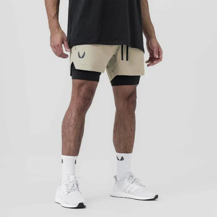 Shorts Men ASRV TetraLite 5034 Liner Short Sand Smoke 034wings034black