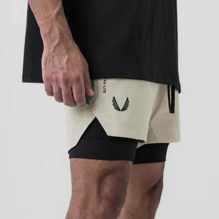 Shorts Men ASRV TetraLite 5034 Liner Short Sand Smoke 034wings034black