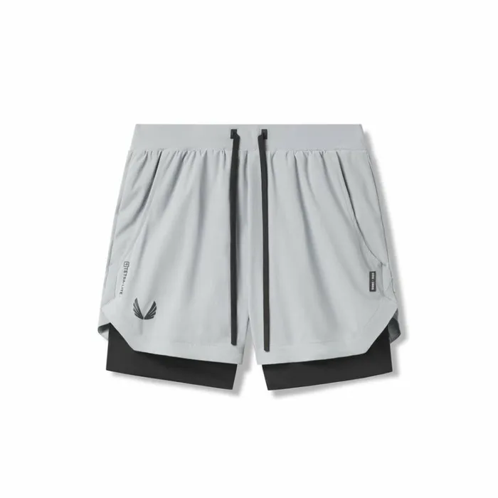 Shorts Men ASRV TetraLite 5034 Liner Short Slate Grey 034wings034black