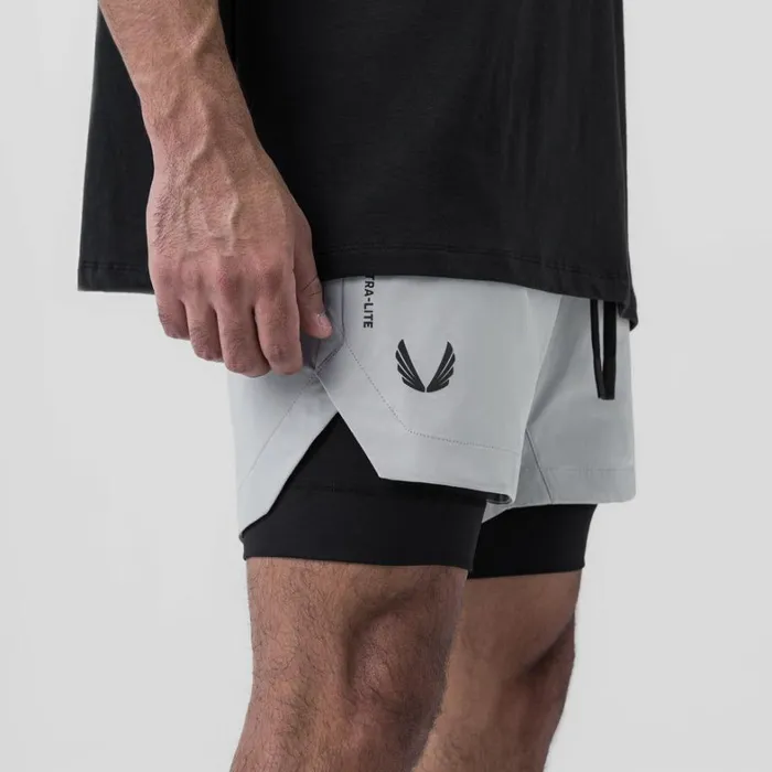 Shorts Men ASRV TetraLite 5034 Liner Short Slate Grey 034wings034black