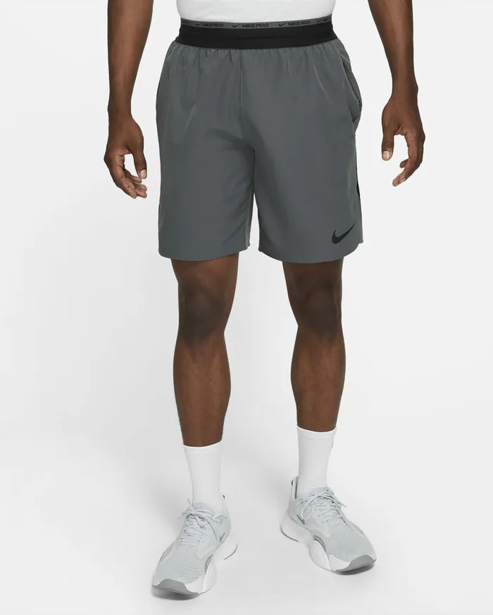 Shorts Men Nike DriFIT Flex Rep Pro Collection Iron Greyblack