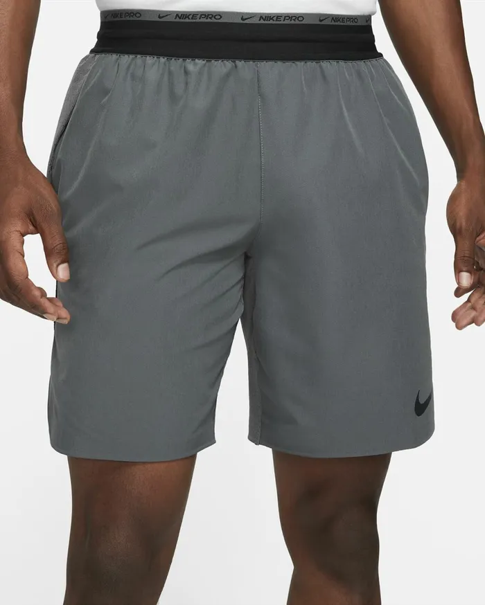 Shorts Men Nike DriFIT Flex Rep Pro Collection Iron Greyblack