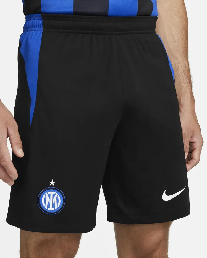 Shorts Men Nike Inter Milan 202223 Stadium Home Blackblackwhite