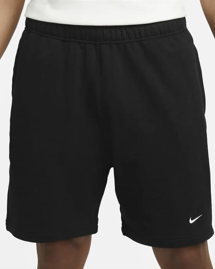Shorts Men Nike Solo Swoosh Blackwhite