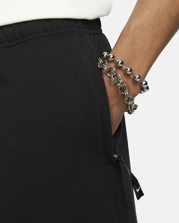 Shorts Men Nike Solo Swoosh Blackwhite