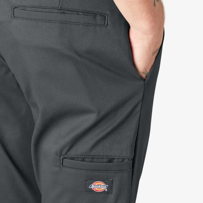 Skinny Fit Double Knee Work Pants Charcoal Gray Charcoal Gray ch Men Dickies Double Knee Skinny Fit Double Knee Work Pants Charcoal Gray Charcoal Gray ch Men Dickies Double Knee
