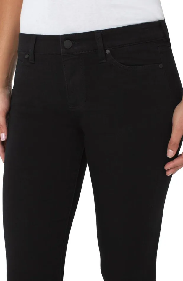 SKINNY Women Liverpool Los Angeles ABBY SKINNY SILKY SOFT ECO Black Rinse