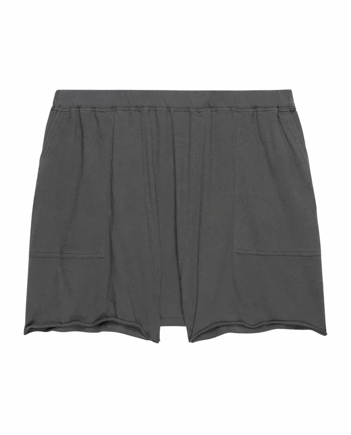 Sleep Bottoms Women The Great The Lounge Short Washed Black Sleep Bottoms Women The Great The Lounge Short Washed Black
