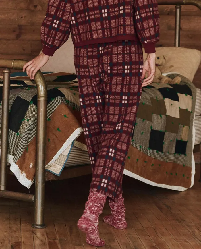 Sleep Bottoms Women The Great The Plush Fleece Pajama Pant Fireside Plaid Sleep Bottoms Women The Great The Plush Fleece Pajama Pant Fireside Plaid