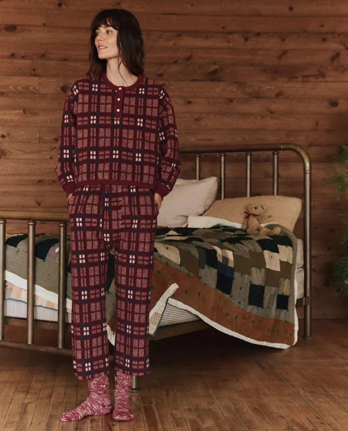 Sleep Bottoms Women The Great The Plush Fleece Pajama Pant Fireside Plaid Sleep Bottoms Women The Great The Plush Fleece Pajama Pant Fireside Plaid