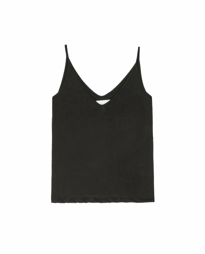 Sleep Tops Women The Great The Sleep Cami Tank Washed Black