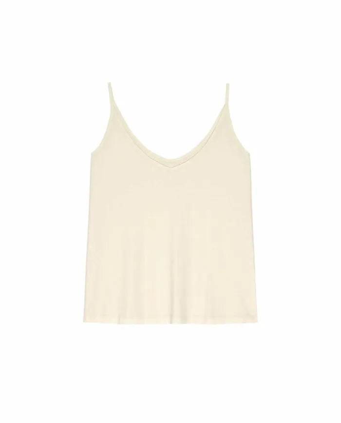 Sleep Tops Women The Great The Sleep Cami Tank Washed White Sleep Tops Women The Great The Sleep Cami Tank Washed White